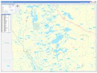 Otter Tail, Mn Wall Map Zip Code